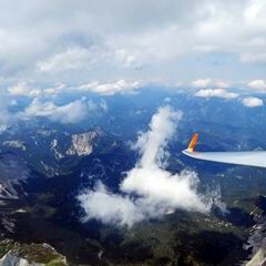 Flugwegposition um 10:56:45: Aufgenommen in der Nähe von Tragöß-Sankt Katharein, Österreich in 2783 Meter